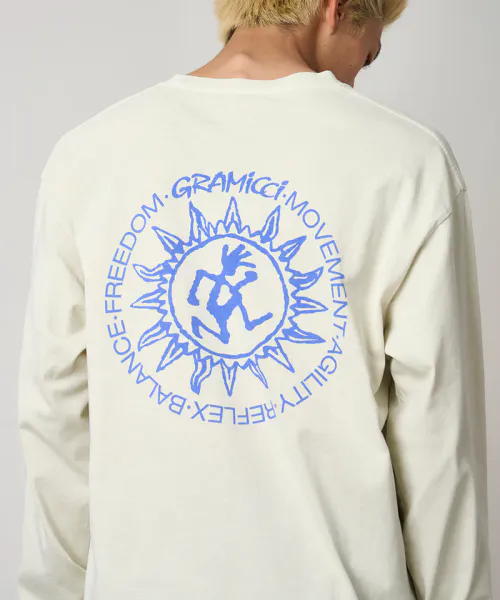 Gramicci Sun L/S Tee, Natural pigment